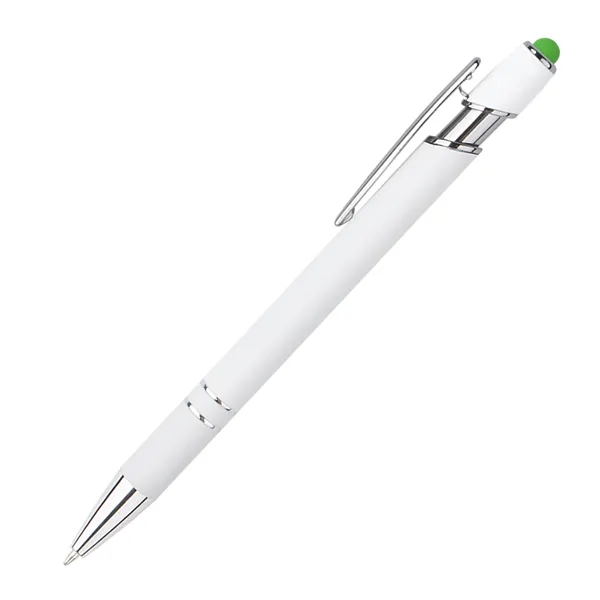 Incline Soft Touch Stylus Metal Pen - UV Printing - Incline Soft Touch Stylus Metal Pen - UV Printing - Image 6 of 13