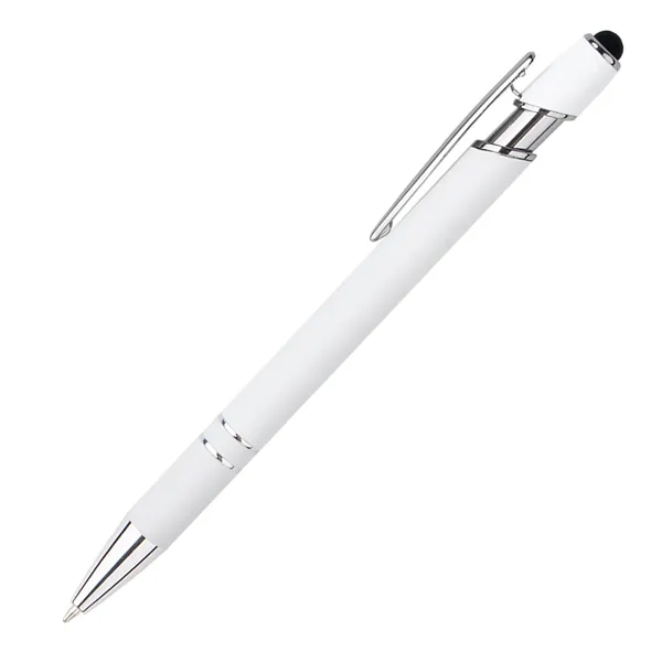Incline Soft Touch Stylus Metal Pen - UV Printing - Incline Soft Touch Stylus Metal Pen - UV Printing - Image 8 of 13