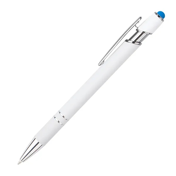 Incline Soft Touch Stylus Metal Pen - UV Printing - Incline Soft Touch Stylus Metal Pen - UV Printing - Image 11 of 13