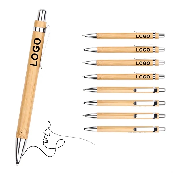 Bamboo Ballpoint Pen - Bamboo Ballpoint Pen - Image 0 of 4