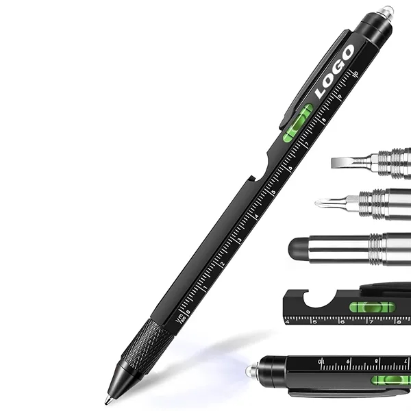 9 in 1 Metal Multi Tool Pen Set - 9 in 1 Metal Multi Tool Pen Set - Image 1 of 7