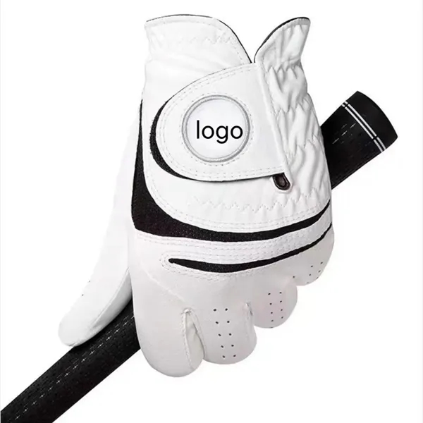 Men's Golf glove with embroidery - Men's Golf glove with embroidery - Image 0 of 1