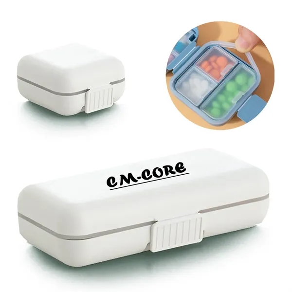 Travel Pill Organizer Pocket Purse Medicine Box - Travel Pill Organizer Pocket Purse Medicine Box - Image 0 of 4
