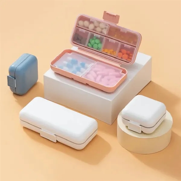 Travel Pill Organizer Pocket Purse Medicine Box - Travel Pill Organizer Pocket Purse Medicine Box - Image 3 of 4