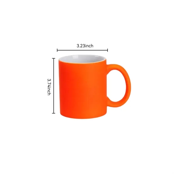 11oz Multi Color Customizable Sublimation Ceramic Coffee Mug - 11oz Multi Color Customizable Sublimation Ceramic Coffee Mug - Image 1 of 4