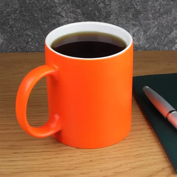 11oz Multi Color Customizable Sublimation Ceramic Coffee Mug - 11oz Multi Color Customizable Sublimation Ceramic Coffee Mug - Image 3 of 4