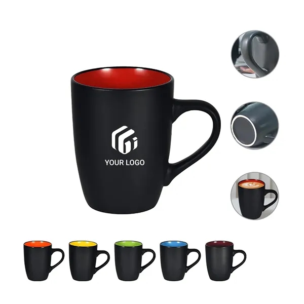 Large Colorful Office Home Ceramic Coffee Mug with Handle - Large Colorful Office Home Ceramic Coffee Mug with Handle - Image 0 of 4