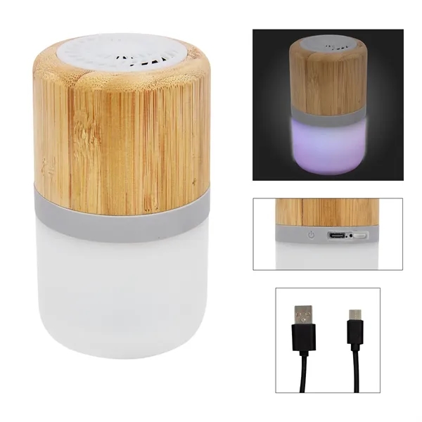 Bamboo Wireless Light Up Speaker 2.0 - Bamboo Wireless Light Up Speaker 2.0 - Image 0 of 1