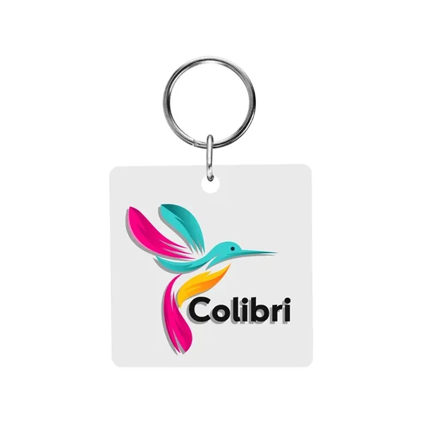 Acrylic Key Tag - Square - Acrylic Key Tag - Square - Image 2 of 2