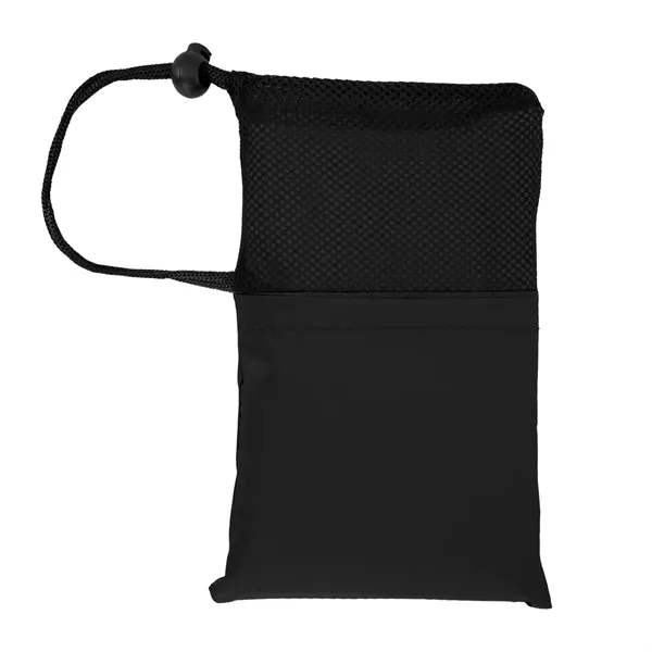 PEVA Poncho With Drawstring Pouch - PEVA Poncho With Drawstring Pouch - Image 2 of 5