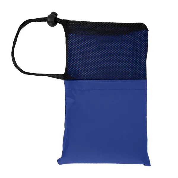 PEVA Poncho With Drawstring Pouch - PEVA Poncho With Drawstring Pouch - Image 4 of 5