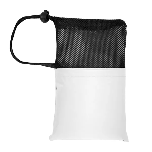 PEVA Poncho With Drawstring Pouch - PEVA Poncho With Drawstring Pouch - Image 5 of 5