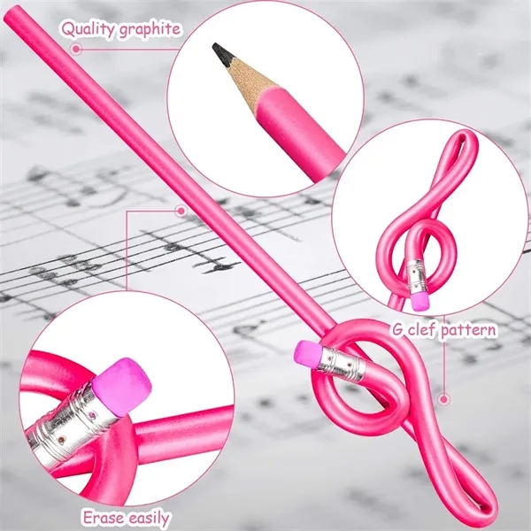 Creative Musical Note Pencil - Creative Musical Note Pencil - Image 3 of 13
