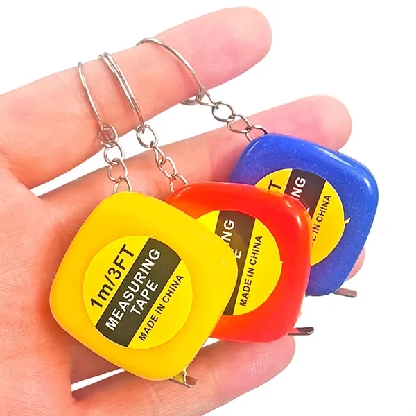 Mini Roller Keychains Measure Tape 3ft Business Giveaways - Mini Roller Keychains Measure Tape 3ft Business Giveaways - Image 2 of 9