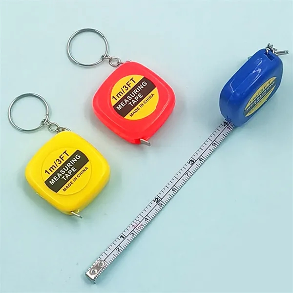 Mini Roller Keychains Measure Tape 3ft Business Giveaways - Mini Roller Keychains Measure Tape 3ft Business Giveaways - Image 3 of 9