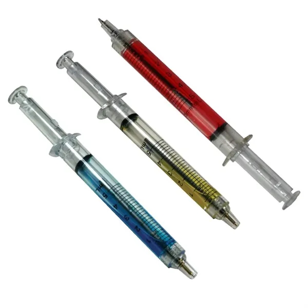 Ballpoint Clicker Syringe Pen - Ballpoint Clicker Syringe Pen - Image 0 of 5
