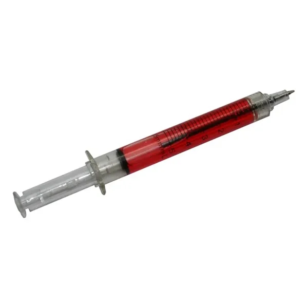 Ballpoint Clicker Syringe Pen - Ballpoint Clicker Syringe Pen - Image 1 of 5