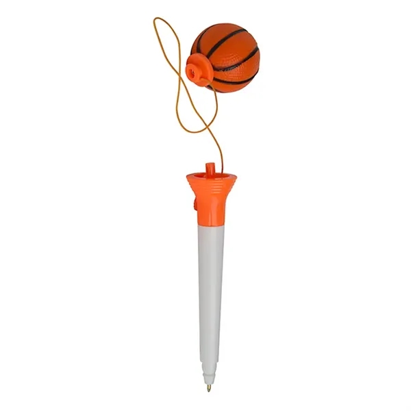 Pop Top Basketball Pen