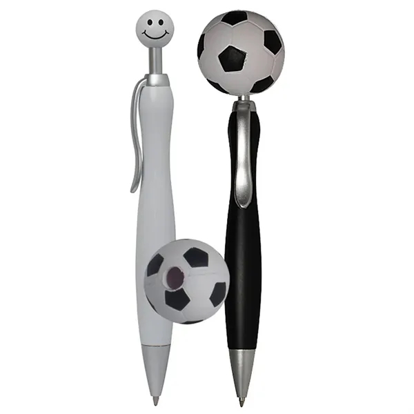Soccer Top Click Pen