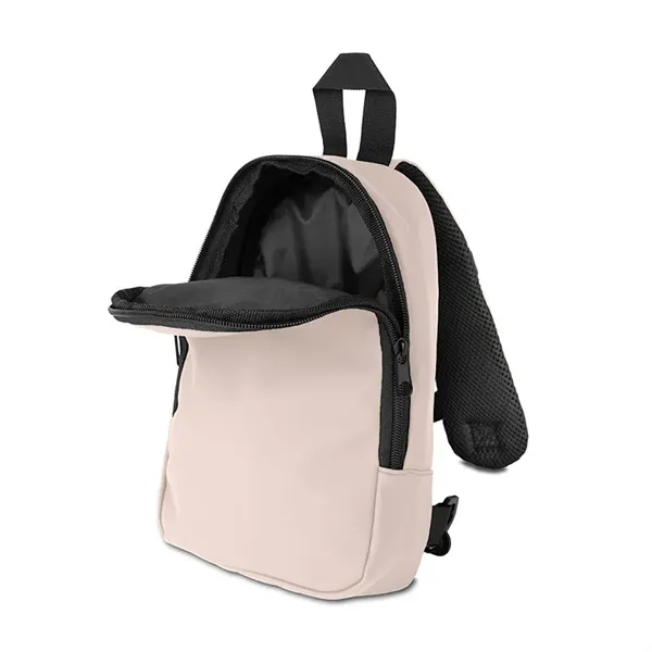 LuxSling Soft PU Premium Shoulder Backpack - LuxSling Soft PU Premium Shoulder Backpack - Image 10 of 12