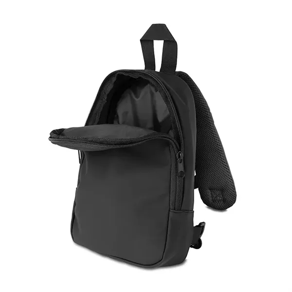 LuxSling Soft PU Premium Shoulder Backpack - LuxSling Soft PU Premium Shoulder Backpack - Image 11 of 12