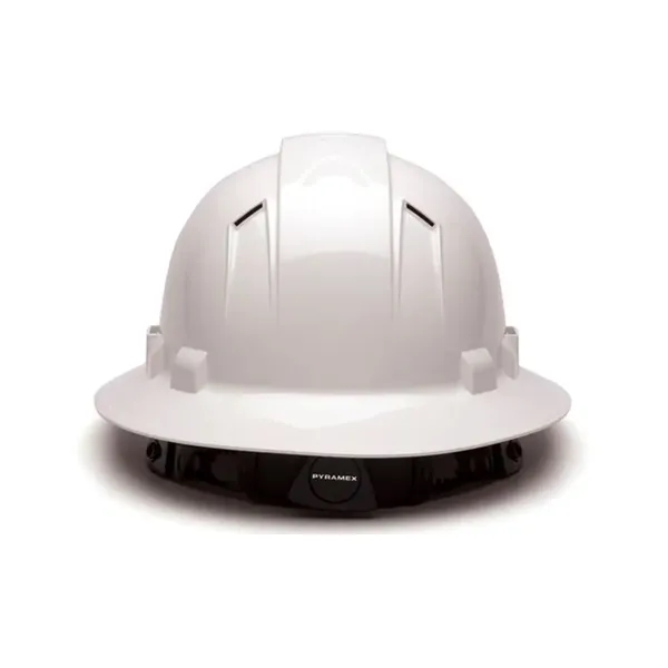 Pyramex Ridgeline Vented 4-Point Ratchet Full Brim Hard Hat - Pyramex Ridgeline Vented 4-Point Ratchet Full Brim Hard Hat - Image 2 of 10