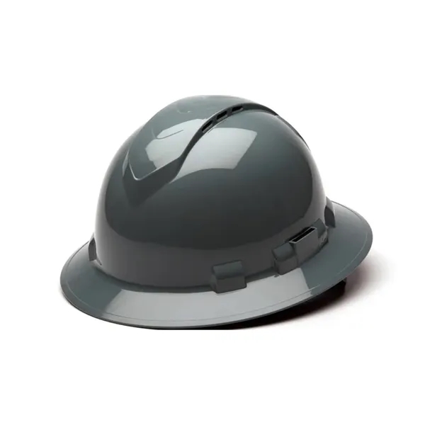 Pyramex Ridgeline Vented 4-Point Ratchet Full Brim Hard Hat - Pyramex Ridgeline Vented 4-Point Ratchet Full Brim Hard Hat - Image 6 of 10