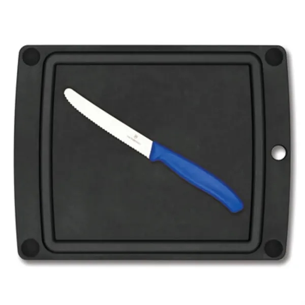 Swiss Army Victorinox® USA Made Cutting Board with Knife Set - Swiss Army Victorinox® USA Made Cutting Board with Knife Set - Image 1 of 4