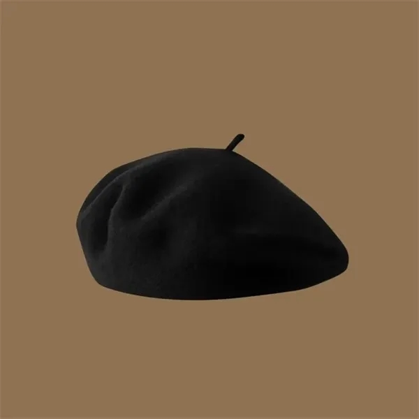 Wool Beret Hat - Wool Beret Hat - Image 1 of 4