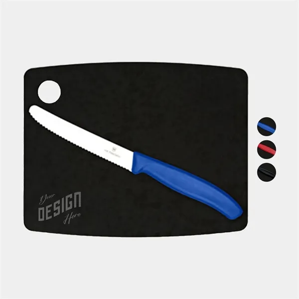 Swiss Army Victorinox® USA Made Slate Cuting Board Combo Set - Swiss Army Victorinox® USA Made Slate Cuting Board Combo Set - Image 0 of 3
