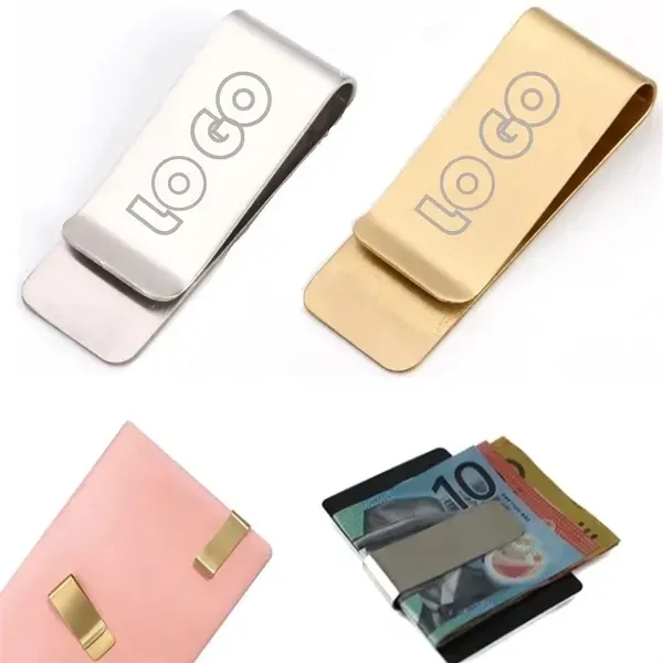 Stainless Steel Money Clip - Stainless Steel Money Clip - Image 0 of 2