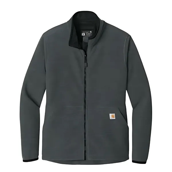 Carhartt® Women's Textured Full-Zip Fleece Jacket - Carhartt® Women's Textured Full-Zip Fleece Jacket - Image 5 of 5