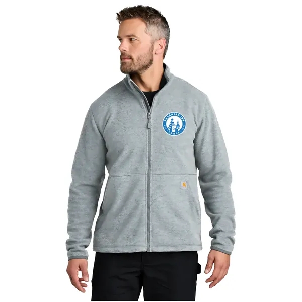 Carhartt® Textured Full-Zip Fleece Jacket - Carhartt® Textured Full-Zip Fleece Jacket - Image 0 of 5