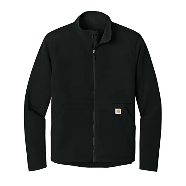 Carhartt® Textured Full-Zip Fleece Jacket - Carhartt® Textured Full-Zip Fleece Jacket - Image 4 of 5