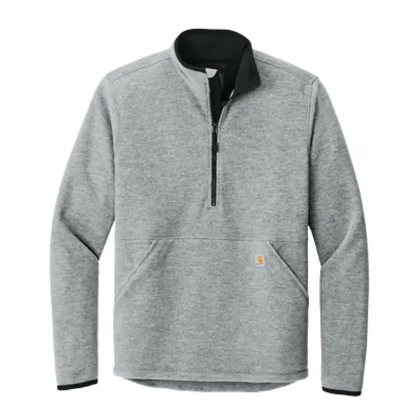 Carhartt® Textured Half-Zip Fleece Jacket - Carhartt® Textured Half-Zip Fleece Jacket - Image 4 of 5