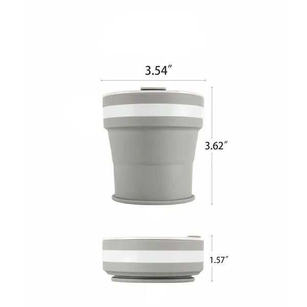 Portable Silicone Collapsible Cup - Portable Silicone Collapsible Cup - Image 1 of 4