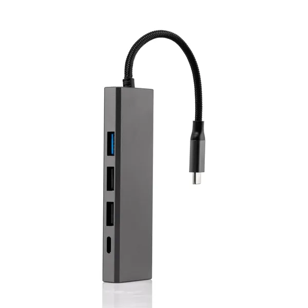 Recycled Super Speed Hub with Data Transfer - Recycled Super Speed Hub with Data Transfer - Image 0 of 2