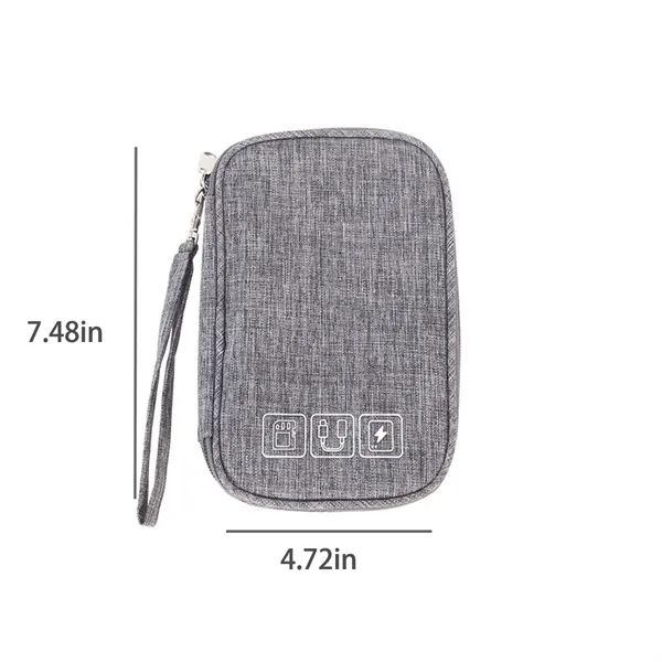 Mobile Accessories Storage Handbag Cable Earphone Organizer - Mobile Accessories Storage Handbag Cable Earphone Organizer - Image 1 of 4
