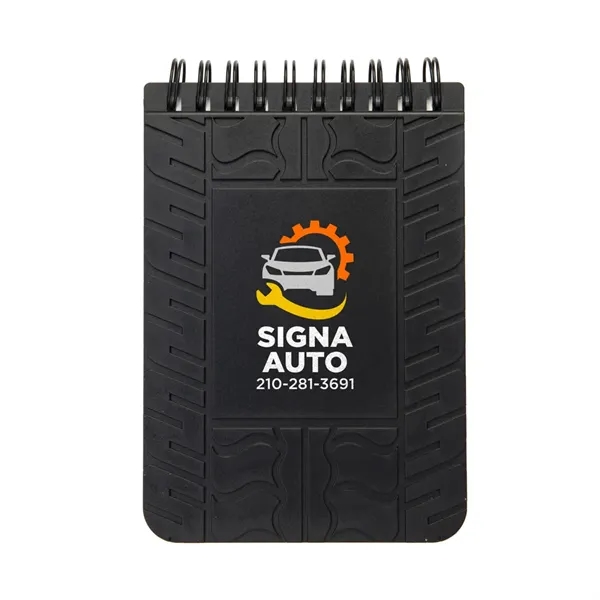 Rugged Waterproof Notepad - Tire Pattern - Rugged Waterproof Notepad - Tire Pattern - Image 0 of 4