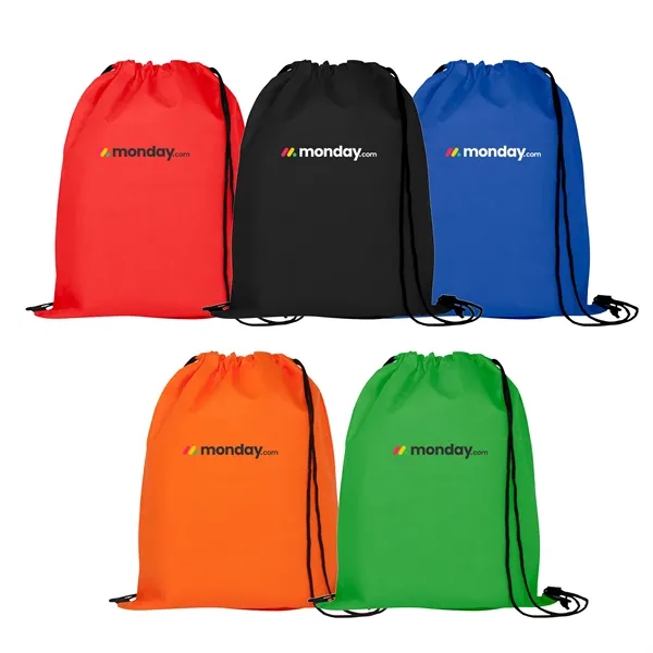 Non Woven Drawstring Backpack- Full Color