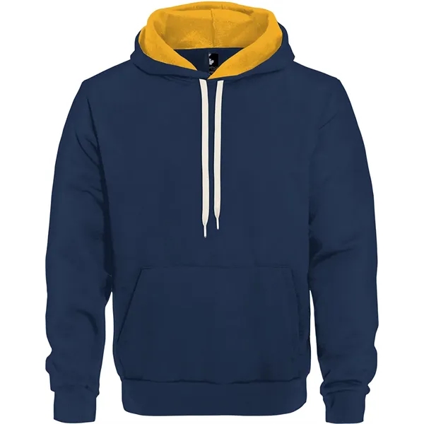 Unisex contrast hooded sweatshirt - Unisex contrast hooded sweatshirt - Image 2 of 5