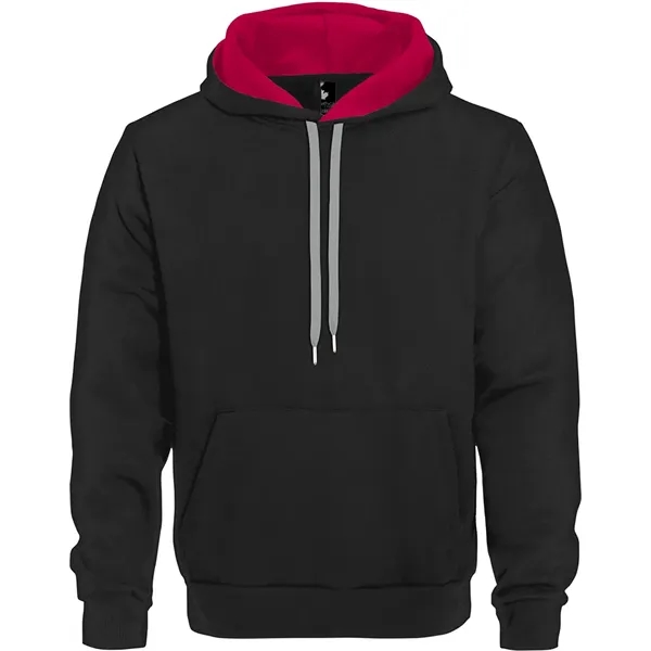 Unisex contrast hooded sweatshirt - Unisex contrast hooded sweatshirt - Image 3 of 5