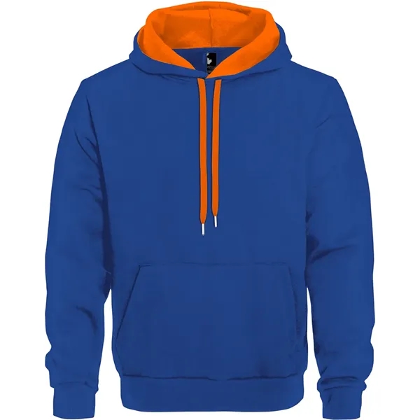 Unisex contrast hooded sweatshirt - Unisex contrast hooded sweatshirt - Image 4 of 5