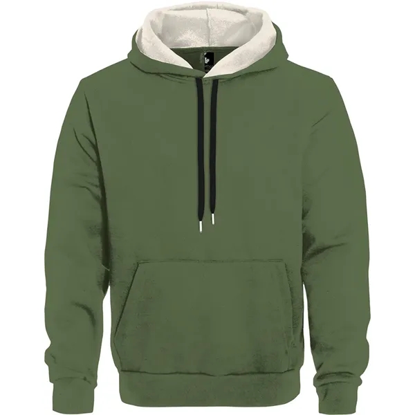 Unisex contrast hooded sweatshirt - Unisex contrast hooded sweatshirt - Image 5 of 5