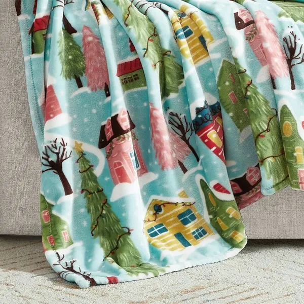 Custom Flannel Fleece Blanket - Custom Flannel Fleece Blanket - Image 3 of 4