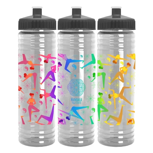 24 oz. Slim Fit Water Bottle with Push-Pull Lid - Digital - 24 oz. Slim Fit Water Bottle with Push-Pull Lid - Digital - Image 5 of 22