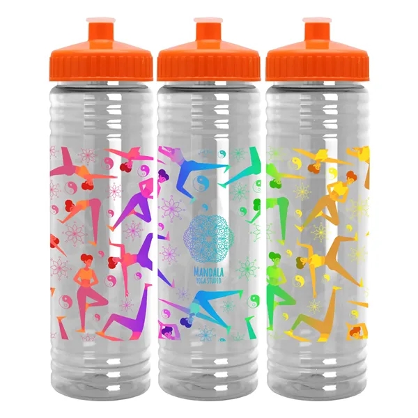 24 oz. Slim Fit Water Bottle with Push-Pull Lid - Digital - 24 oz. Slim Fit Water Bottle with Push-Pull Lid - Digital - Image 6 of 22