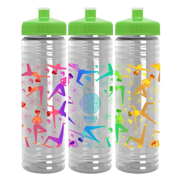 24 oz. Slim Fit Water Bottle with Push-Pull Lid - Digital - 24 oz. Slim Fit Water Bottle with Push-Pull Lid - Digital - Image 7 of 22
