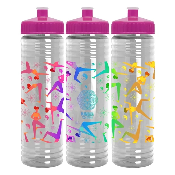 24 oz. Slim Fit Water Bottle with Push-Pull Lid - Digital - 24 oz. Slim Fit Water Bottle with Push-Pull Lid - Digital - Image 8 of 22