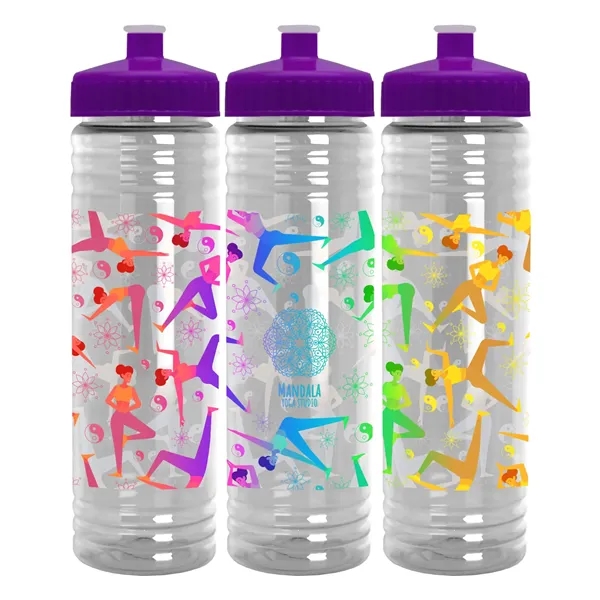 24 oz. Slim Fit Water Bottle with Push-Pull Lid - Digital - 24 oz. Slim Fit Water Bottle with Push-Pull Lid - Digital - Image 11 of 22